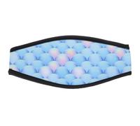 PLAFOPE Neoprene Diving Mask Strap Cover Hair Protective Sleeve Comfortable Double-layer Strap for Scuba Snorkeling Adults Women Men