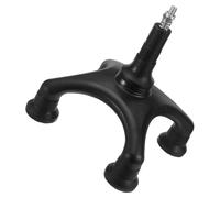 PLAFOPE Non-Slip Quad Cane Tip Replacement with Four-Point Base for Enhanced Stability and Traction Lightweight Walking Stick Accessory for Seniors Fit Crutch Foot Pads for Indoor and