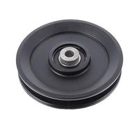 PLAFOPE Nylon Lift Load Bearing Pulley for Gym Equipment Easy to Install and Sturdy Exercise Machine Attachment Black Iron Core Pulley Wheel for Safer Workout
