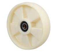 PLAFOPE Nylon Pallet Truck Swivel Caster Wheels with Ball Bearings Load-bearing Replacement for Manual Pallet Jack Wear-resistant Noise-reducing Trolley Wheels