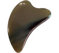 PLAFOPE Ox Horn Gua Sha Scraper for Face and Shoulders, Wear Resistant Body Massage Tool to Well-Being, Multi-Function Lymphatic Massage Tool for Relaxation and Muscle Relief