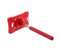 PLAFOPE Parking Payment Rod Windshield Card Holder Telescopic Extension Stick for Vehicle Parking Permit Use Red