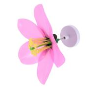 PLAFOPE Peach Flower Biology Model Educational Teaching Tool Artificial Blossom Branches for Interactive Classroom Use Middle High School Biology Experimental Material