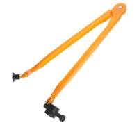 PLAFOPE Plastic for Demonstrations Teaching Demonstration Blackboard School Drawing and Compass Tool Orange for Professionals and Students