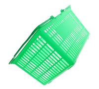 PLAFOPE Plastic Small Baskets with Handles for Storage, Thickened Design for Use and Easy Carrying, Suitable for Commercial Use and Fruit Stores, Desktop Storage Basket