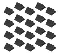 PLAFOPE Playing Card Holder Plastic Card Stand Triangular with Metal Clip 24pcs and Stable Base for Chips Prevents Tipping on Smooth Matte Surface for Game Night and Family Night Party