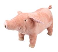 PLAFOPE Plush Pig Dog for Puppy and Dog, Soft Pink Pacify with Fluffy Material, for Sleeping and Playing at Home to Comfort and Accompany Pets