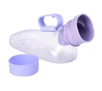 PLAFOPE Portable Car Urinal for Men PVC Material, Easy to Install, Skin-Friendly Male Urine Bottle Suitable for Household and Travel Use, Compact Size 32x11x16cm