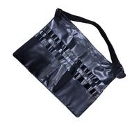 PLAFOPE Portable Makeup Artist Waist Bag PU Cosmetic Brush Storage Organizer Site Shooting and Travel Water-Resistant Wear-Resistant Makeup Pouch for Women