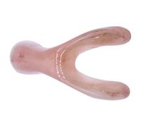 PLAFOPE Portable Resin Y-Shape Nose Scraper Tool Household Small Nose Massager Stick for Facial Acupoint Massage for Nasal Congestion Relief and Skin Care at Home Or Travel