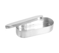 PLAFOPE Portable, Thermometer Aluminum with Box Storage Lid for Sl nd Elegant Design, Multifunction Tool Organizer with Sturdy Material Home Use Health