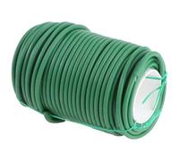 PLAFOPE Practical Green Plant Fixing Ribbon Made of Galvanized Iron Wire for Flexible Gardening Binding Ties to Support Branches and Vines in Homes and Gardens, 1 Roll