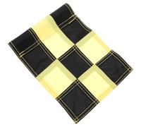 PLAFOPE Practicing Golfs Flag Golfing Putting Flag Checkered Appearance Design Nylon Prevents Ultraviolet Rays Easy to Install Golfer Golfing Training Practice Site Course Supplies