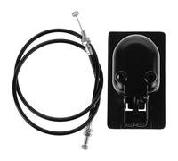 PLAFOPE Recliner Pull Handle Aluminium Alloy Settee Handle with Strong Reinforced Construction Black Smooth Release Convenient Using Replacement Part for Sofa Chair