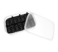 PLAFOPE Reptile Breeding Box Egg Incubator Tray 14 Slots Lightweight Design for Gecko, Lizard, and Bearded Tortoise Eggs for Home and Educational Use