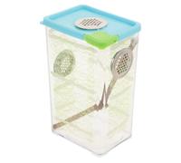 PLAFOPE Reptile Feeding Box Terrarium with Ventilation for Mantis and Stick Insect Habitat, Plastic Enclosure Suitable for African Ghost Mantis Breeding and Insect Housing