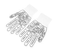 PLAFOPE Reusable Elastic Massage Gloves for Hand and Foot Therapy Breathable Cotton Multi-use Massage Hand Covers for Relief Suitable for Women and Family Use