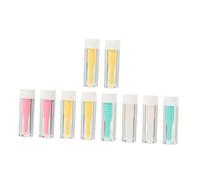 PLAFOPE Rgp Contact Lens Suction Sticks 10pcs Silicone Solid Applicators for Hard and Scleral Lenses Portable Lens Remover Tools for Travel and Daily Use