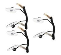 PLAFOPE Rimless Glasses Nose Bridge Pad Replacement Kit 3pcs Hanging Style Nose Pads for Frameless Eyeglasses Repair Universal Accessories