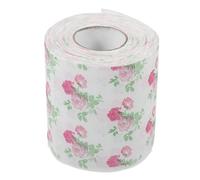 PLAFOPE Rose Flower Printed Toilet Paper Roll Soft Floral Bathroom Tissue Colorful Design Romantic Elegant Napkins for Home Use
