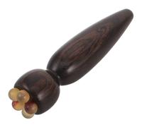 PLAFOPE Sandalwood Eye Massage Stick Portable Handheld Beauty Instrument for Puffiness Reduction Skin Lifting and Eye Care Relaxation Wooden Facial Device for Daily Fatigue Relief and