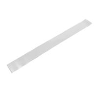 PLAFOPE Self Adhesive Silver Door Kick Plate Stainless Steel with Noise Reduction Feature for Metal and Wooden Doors and Office Partitions