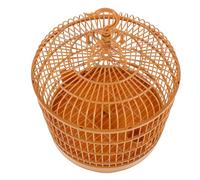 PLAFOPE -shaped Plastic Birdcage for Small Pets and Birds Large Enough and Comfortable with Safe and Convenient Design Hanging Cage for Bird Owners Seeking Stylish and Elegant