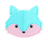 PLAFOPE Silicone Makeup Brush Cleaning Mat with Suction Cup for Effective Makeup Tool Cleaning and Practical Design as A Gift for Friends
