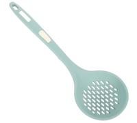 PLAFOPE Silicone Skimmer Spoon Colander Strainer Kitchen Utensil Wear-Resistant Slotted Ladle for Draining Oil Boiling Water Vegetables Meat Cooking