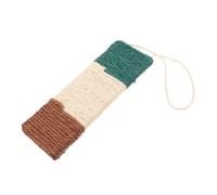 PLAFOPE Sisal Cat Scratch Board with Hanging Rope Natural Cat Claw Grinding Pad for Wall Door Mount Indoor Pet Scratcher Rug Protects Furniture from Damage