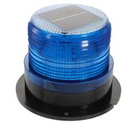 PLAFOPE Solar Powered Blue Roof Warning Strobe Light for Vehicles