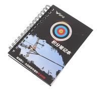 PLAFOPE Sports Score Notebook Sports Games Score Book Paper Scorecard Notebook with Easy to Carry Design and Ink Smudge Prevention for Athletes and Archers in Competition and Practice