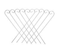 PLAFOPE Tall Bird Feeder Pole Heavy Duty Shepherds Hooks for Outdoor Space Weather-Resistant Iron with Sleek Minimalist Design for Hanging Bird Feeders