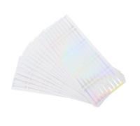 PLAFOPE Tamper Seal Stickers 500Pcs Self-Adhesive PVC Sealing Strips for Cosmetic Bottles Essential Oils Soft Tubes Privacy Labels Packaging Protection