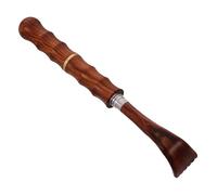 PLAFOPE Telescoping Sandalwood Back Scratcher with Carved Rosewood Handle Portable Itch Scratcher for Body Relaxation for Women and Men Lightweight Massage Tool for Home and Travel