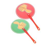 PLAFOPE Thumbs Up Down Voting Paddles for Classroom Quick Assessment Interactive Teacher Event Supplies for Group Activities and Team Based Learning