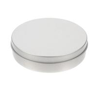 PLAFOPE Tinplate Storage Case Box for Cookie and Cake with Fine Luster and Safer to Use, Silver Food-grade Container Suitable for Storing in Kitchen or Dining