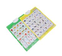 PLAFOPE Toddler Educational Audio Chart 2pcs Set Animals and Vegetables, Interactive Learning Poster for Preschool Boys and Girls, Wall-mounted Early Education Sound Poster for Toddlers