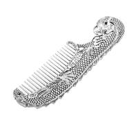 PLAFOPE Traditional Chinese Hand Carved Comb with Dragon and Vintage Grooming Accessory for Hair Care and Styling Meaningful Special Occasions