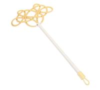 PLAFOPE Traditional Quilt Duster Imitation Rattan Woven Rug for Household Dust Removal Flexible Manual Carpet Beater for Upholstery Towels and Bedding Cleaning