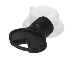 PLAFOPE Universal Toilet Paper Dispenser Key Black Plastic for Large Roll Paper, Functional and Compatible for Cleaning Staff in Office and Public Venues