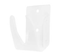 PLAFOPE Universal Wall Mountable Scanner Holder Bracket for Handheld Barcode Reader Screws and Double-Sided Tape, Adjustable White Scan Holder for Retail and Warehouse Use