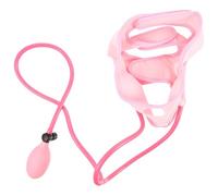 PLAFOPE V-shape Facial Slimming Band Face Lifting Device Made of Cloth for Shape Face Outline and Convenient Use Pink Belt for Skin Tightening and Double Chin Correction
