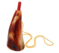 PLAFOPE Viking War Horn with Intricately Carved Design Versatile Use as Festival and Ceremony Noisemaker and Unique Decorative Touch for Party Supplies Random Random Color