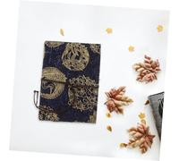 PLAFOPE Vintage Adjustable Fabric Book Cover Sleeve Protective Book Cloth Protector for Lightweight Washable Decorative Printing for Reading Outdoors