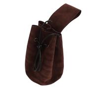 PLAFOPE Vintage Medieval Drawstring Coin Pouch Small Waist Bag Portable Money Organizer with Clasp Suitable for Festival and Cosplay Accessories