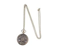 PLAFOPE Vintage Pocket Watch Necklace Classic Design Hollowed-Out Details Retro Style Quartz Pocket Watch for Everyday Wear Special Occasions
