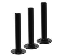 PLAFOPE Wall Mounted Barbell Plate Holder Rack with Strong Iron Construction 3pcs with High Bearing Capacity for Weight Plates for Home Gym Strength Training and Exercise Sessions Storage