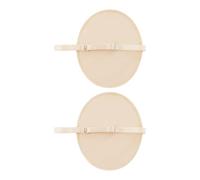 PLAFOPE Washable Summer Made of 95% Polyester and 5% Elastic Fabric Underarm Sweat Pads Sweat Absorbent Armpit Pads to Avoid Embarrassing for Women for Daily Use and Traveling