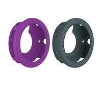 PLAFOPE Watch Case Cover for Vivoactive3 Smart Watch 2 Pcs Silicone Protective Shell Frame with Anti-fall and Scratch Resistance for Sports